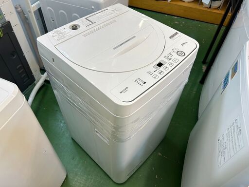 【愛品館八千代店】SHARP 　シャープ　2022年製　5.5㎏全自動洗濯機　ES-GE5G
