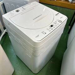 【愛品館八千代店】SHARP 　シャープ　2022年製　5.5㎏全自動洗濯機　ES-GE5G