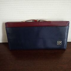 POLA　レザー長財布がま口　未使用保管品の画像