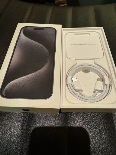 値下げ不可iPhone 15 Pro 256GB ブラックチタニウム SIMフリー