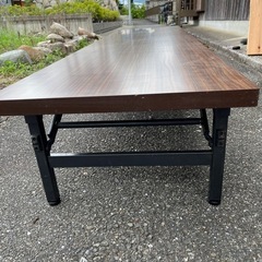 座敷用長机6脚の画像