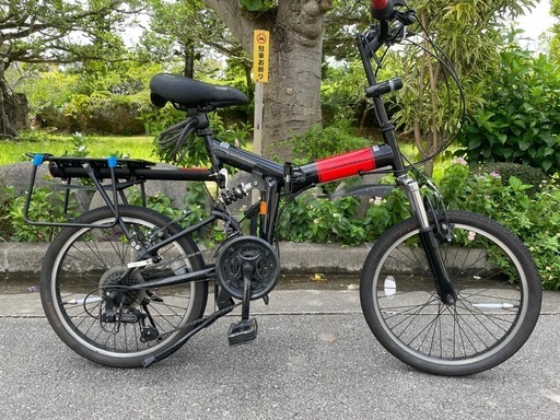 折り畳み自転車20インチ21段変速