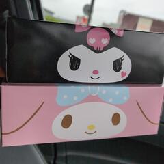 サンリオ　クロミちゃんとマイメロデイちゃんのプリントティッシュセット（150組✕２箱）の画像
