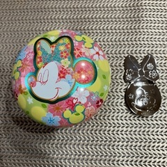 ディズニーリゾート　ミニーマウス　茶筒&ティースプーンセット