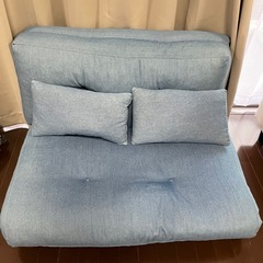 デニムソファ　ベッド