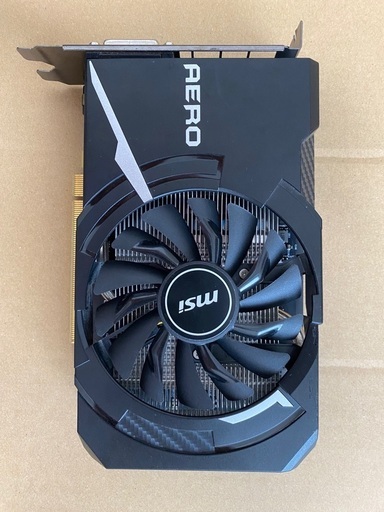 MSI GeForce GTX1060 AERO ITX 6G OCです。