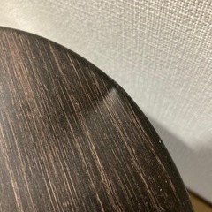 【中古品】ゴミ箱　ペダル付き　茶色　の画像