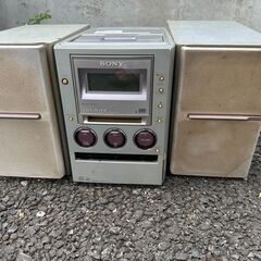 SONY ステレオコンポ差し上げます。