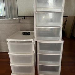収納ケース3個・現状渡しの画像