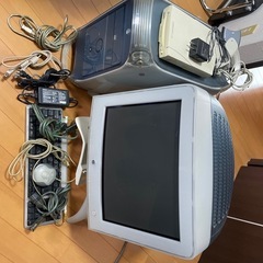 アップル　ディスプレイ、パワーマックG4、キーボード、マウス、その他