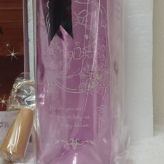 値下げ、ハローキティ　プレミアム、イルミネーションボトル(ガラス瓶)の画像