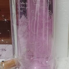 値下げ、ハローキティ　プレミアム、イルミネーションボトル(ガラス瓶)の画像