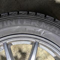 185-60-R15スタッドレスタイヤホイールセット4本の画像