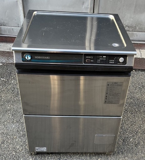 【動確済み】美品 2020年 ホシザキ 業務用 食器洗浄機 JWE-400TUB3 貯湯タンク内蔵 200V アンダーカウンター 600×600×800 省エネ 食洗機