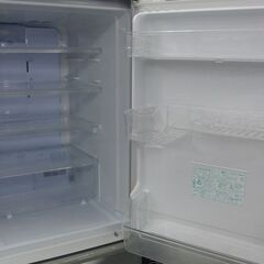 格安！ SHARP 350L 3ドア冷蔵庫 2013年製 どっちもドア 両開き SJ-WA35Y-S シルバー キッチン家電 シャープ 札幌 手稲の画像