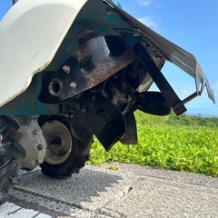 クボタ TR6000 管理機 耕運機 陽菜 畝立て 6.2馬力 家庭菜園 正転逆転 耕うん幅550m デフロック　抵抗棒　けいかるスタート　簡易始動動画ありの画像