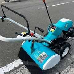 クボタ TR6000 管理機 耕運機 陽菜 畝立て 6.2馬力 家庭菜園 正転逆転 耕うん幅550m デフロック　抵抗棒　けいかるスタート　簡易始動動画ありの画像