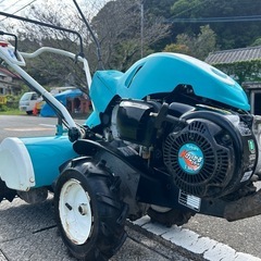 クボタ TR6000 管理機 耕運機 陽菜 畝立て 6.2馬力 家庭菜園 正転逆転 耕うん幅550m デフロック　抵抗棒　けいかるスタート　簡易始動動画ありの画像