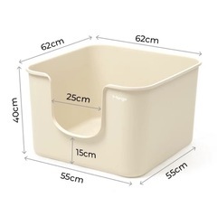 巨大猫トイレの画像