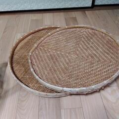 【お譲り先が決まりました】梅干用のザル2点セット