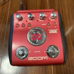 【差し上げます】ZOOM B2 マルチエフェクター
