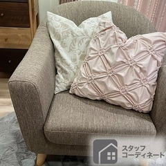 【無料】ニトリ アクセントチェア (Nシャルパ DR) の画像