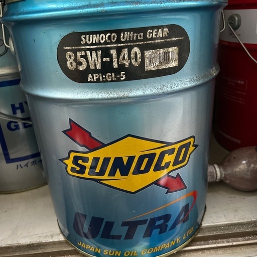 メンテナンス用品 SUNOCO  ULTRA  GEAR 85W-140  API:GL-5