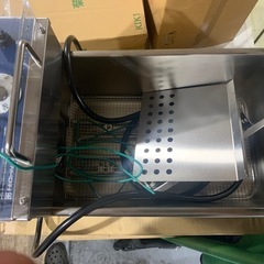 MMF-82B 【ニチワ】 卓上電気ミニミニフライヤー 8L バスケットタイプ 幅250×奥行456×高さ195(mm) 【業務用/新品】の画像