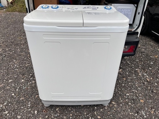 本日まで　二層式洗濯機 AQUA 6.0kg AQW-N60 2020年製 配送可