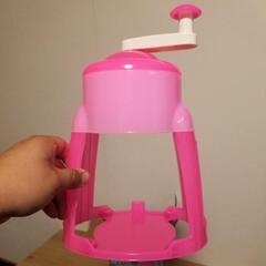 手動かき氷器 ピンク DOSHISHAの画像