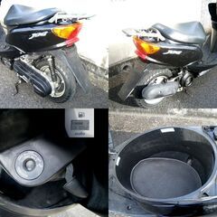 <売約済み> 原付スクーター　軽整備済み・実動　JOG(ジョグ) SA16J　2スト・6.5PS・ディスクブレーキ・シャッターキー　引き取り歓迎の画像