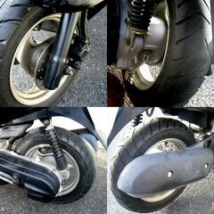 <売約済み> 原付スクーター　軽整備済み・実動　JOG(ジョグ) SA16J　2スト・6.5PS・ディスクブレーキ・シャッターキー　引き取り歓迎の画像