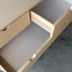 取引中ちゃ☆おしゃれなニトリ ローチェスト ナチュラル☆の画像