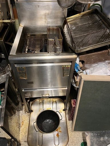 業務用フライヤー、LPガスフライヤー、フライヤー、フライドポテト