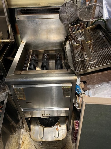 業務用フライヤー、LPガスフライヤー、フライヤー、フライドポテト