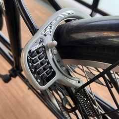 自転車(防犯登録抹消届済・後付けの鍵あり)の画像