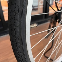 自転車(防犯登録抹消届済・後付けの鍵あり)の画像
