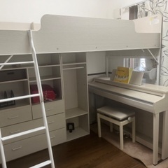 ニトリ　システムベッドの画像