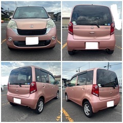 🉐ホンダライフPASTEL 4WD🉐車検8/9/3まで、ナビ、ETC 11.5万kmコミコミ22.8万乗り出しの画像