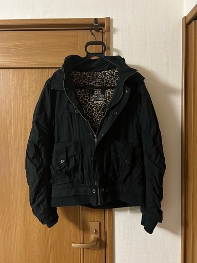 Karl Kani(カールカナイ）ヒョウ柄フード付きアウター