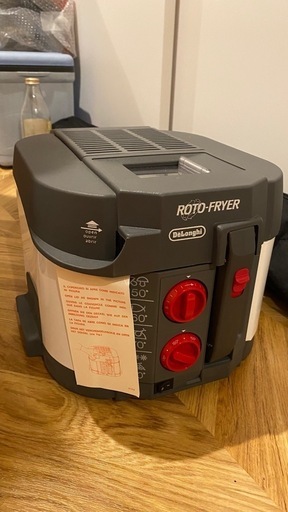 【新品未使用】デロンギ De'Longhi オートマチック フライヤー フリッジ メグリオ 全自動式電気フライヤー （FR-M） イタリア製 家庭用フライヤー