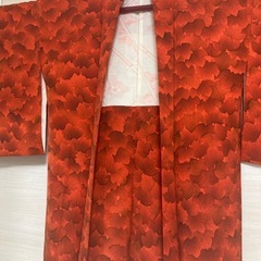 アンティーク着物羽織 紅葉柄