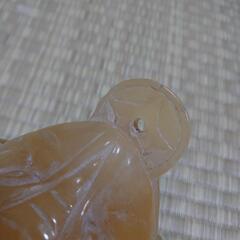 　値下げ　置物　お金を咥えた3本足のカエル　の画像