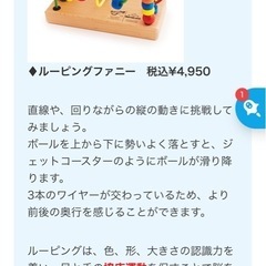【美品】ボーネルンド　ジョイトーイ3本ワイヤー】の画像