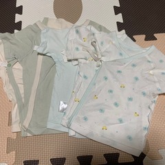 ベビー肌着　バラエティー　まとめ売り10点の画像