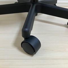 無印良品　ワーキングチェア・ガススプリング昇降式・グレーの画像