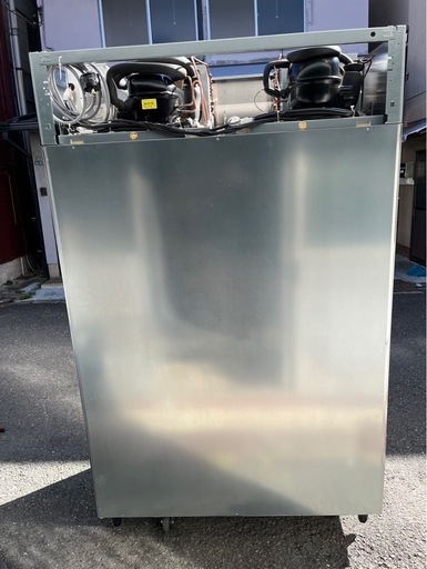 【動確済み】ホシザキ 2020年 業務用 冷凍冷蔵庫 HRF-120AT3 三相 200V 冷蔵589L 冷凍177L 厨房機材 店舗用品 縦型4枚扉 4ドア 大容量 大阪