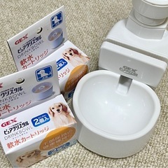 ピュアクリスタル ドリンクボウル＆軟水カートリッジ2個入×2