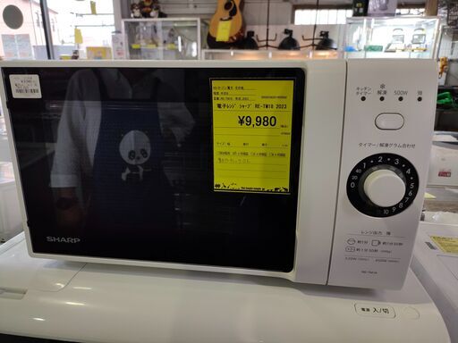 SHARP　シャープ　電子レンジ　RE-TM18　2023年製