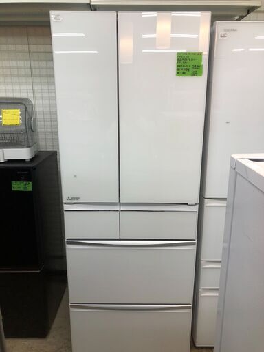 価格見直しました！三菱電機 MITSUBISHI ELECTRIC 冷蔵庫 MR-MX57D 2018年製 大型冷蔵庫 572L ファミリータイプ 大容量 高年式 フレンチドア 6ドア　置けるスマート 瞬冷凍A.I 氷点下ストッカーD 朝どれ野菜室 大容量 クリーニング済 堺市 石津【ジャングルジャングルサカイ石津店